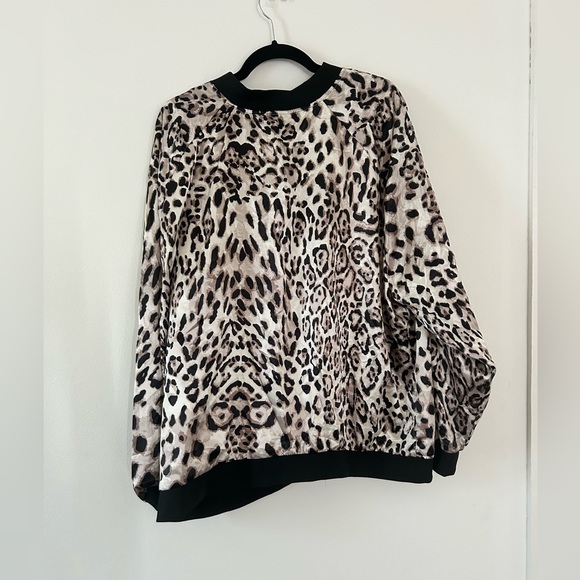 Leopard print bomber - Picture 2 of 3
